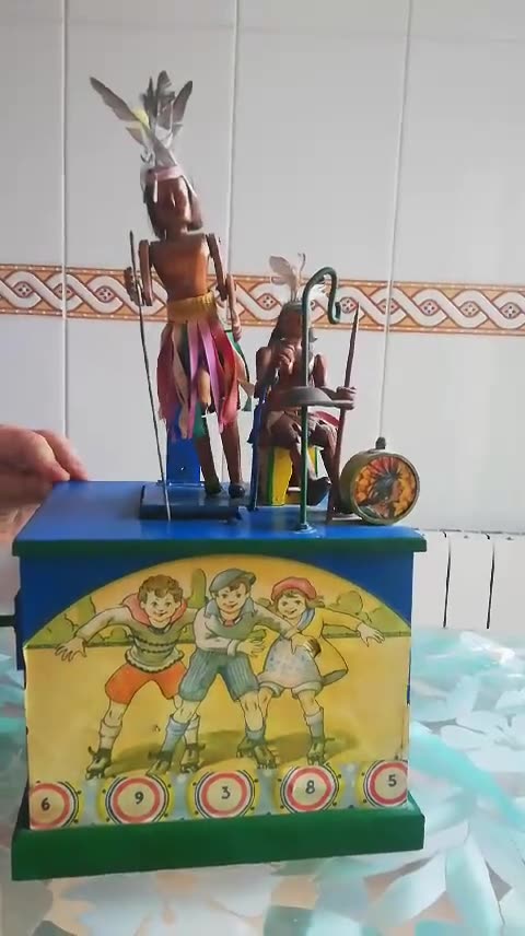 Autómata erótico a manivela · Años 50