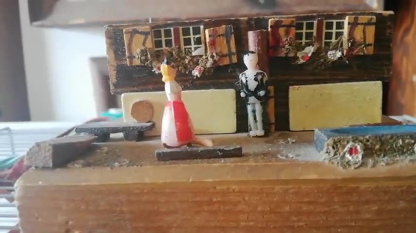 Bailarina a cuerda · Años 60