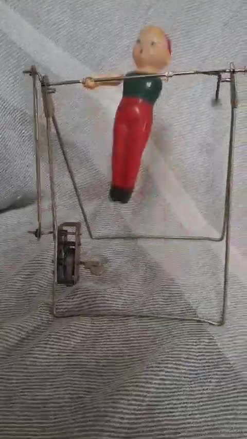 Gimnasta de un solo brazo · Años 50