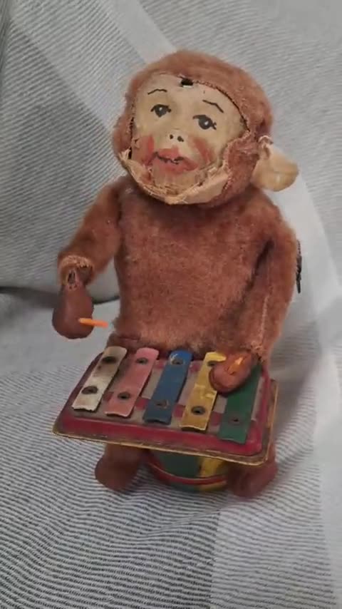 Monito con xilófono · Años 30
