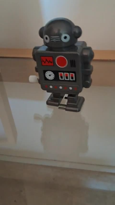 Robot a cuerda · Años 80-90
